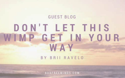 Guest Blog – Don’t Let This Wimp Get in Your Way – By Brii Ravelo